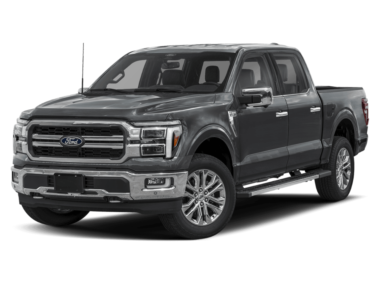 2024 Ford F-150 LARIAT - Front 3/4, facing to the left