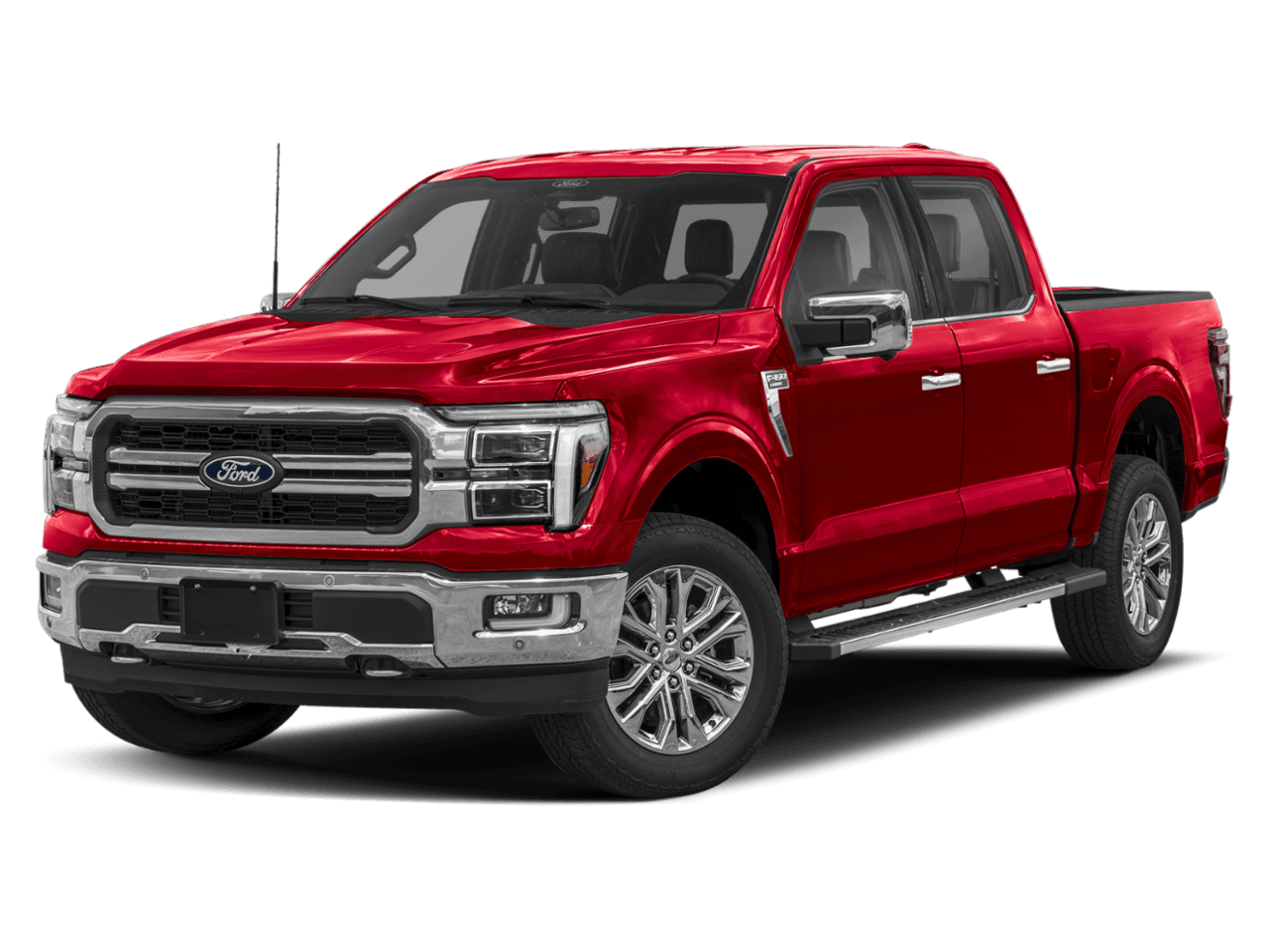 2024 Ford F-150 LARIAT - Front 3/4, facing to the left