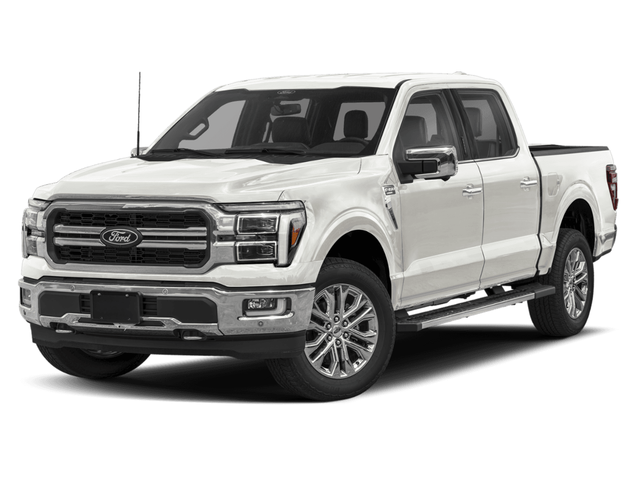 2024 Ford F-150 LARIAT - Front 3/4, facing to the left