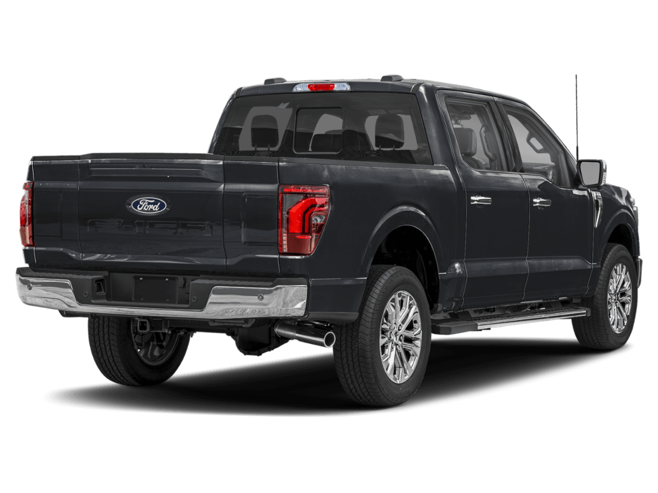 2024 Ford F-150 LARIAT - Rear 3/4, facing to the right