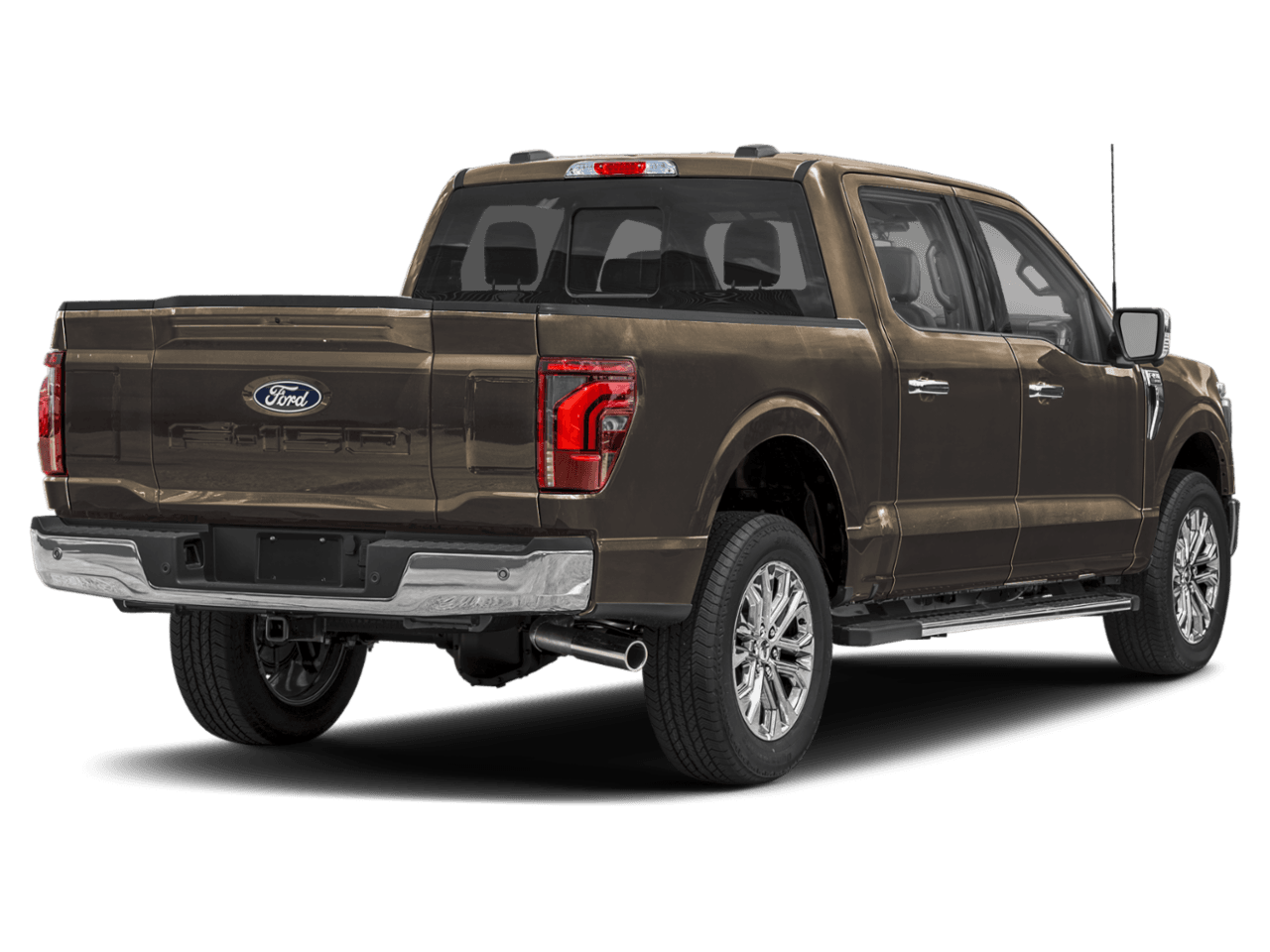 2024 Ford F-150 LARIAT - Rear 3/4, facing to the right