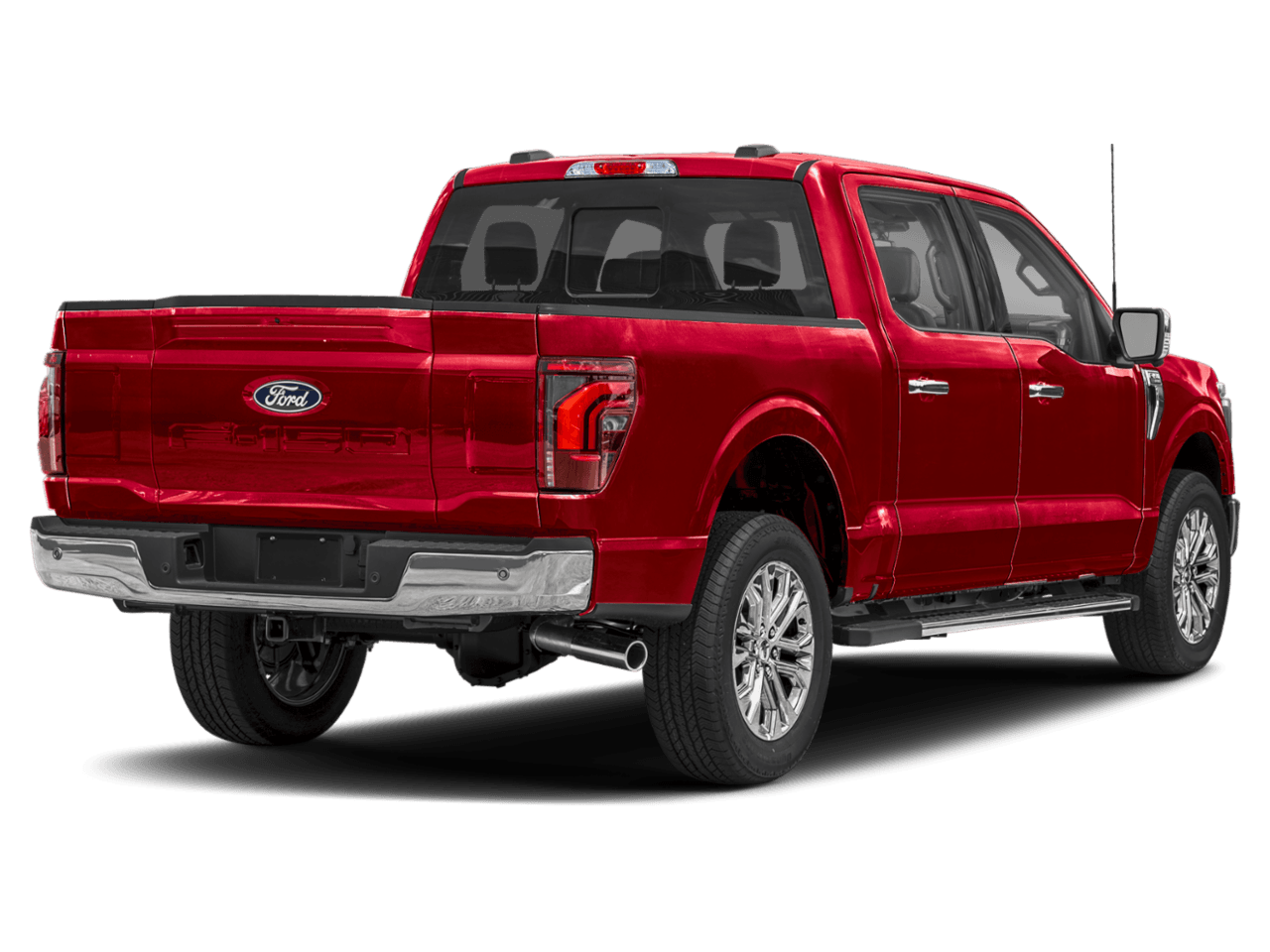 2024 Ford F-150 LARIAT - Rear 3/4, facing to the right