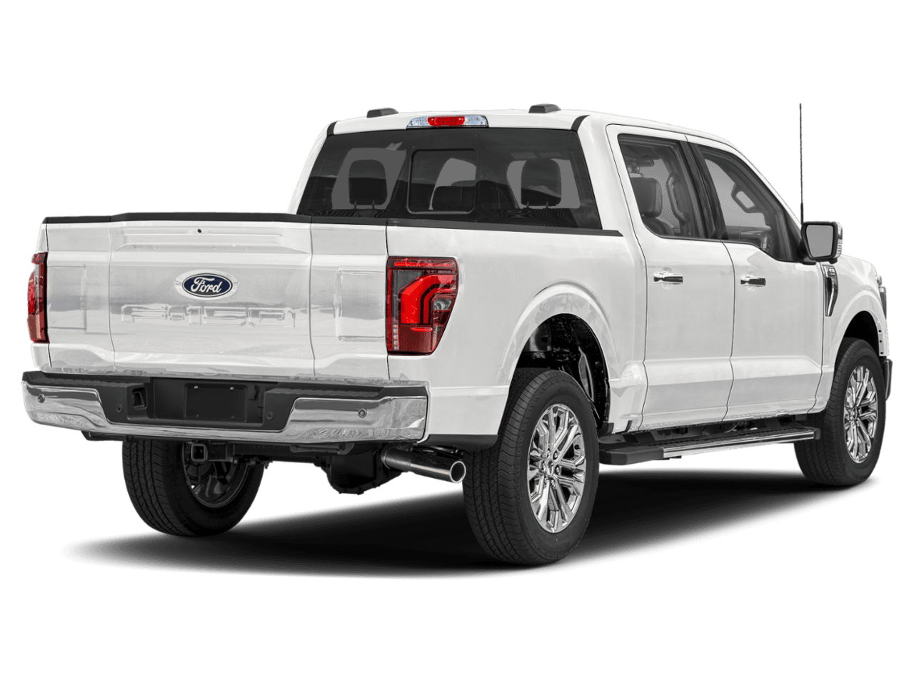 2024 Ford F-150 LARIAT - Rear 3/4, facing to the right