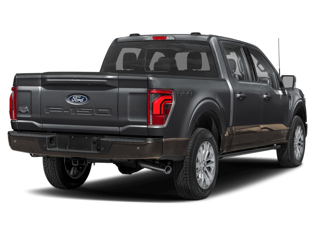 2024 Ford F-150 King - Rear 3/4, facing to the right