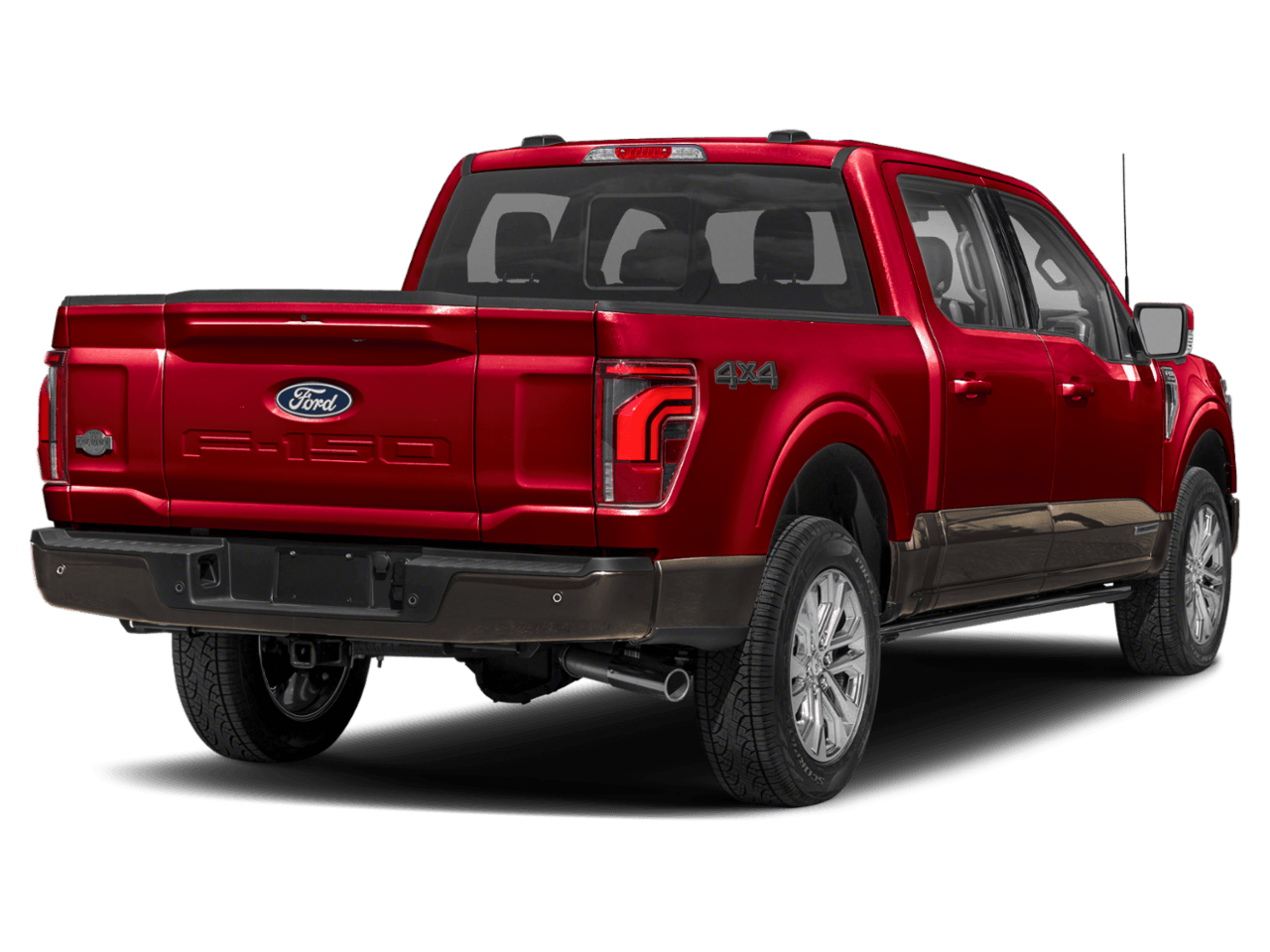 2024 Ford F-150 King - Rear 3/4, facing to the right