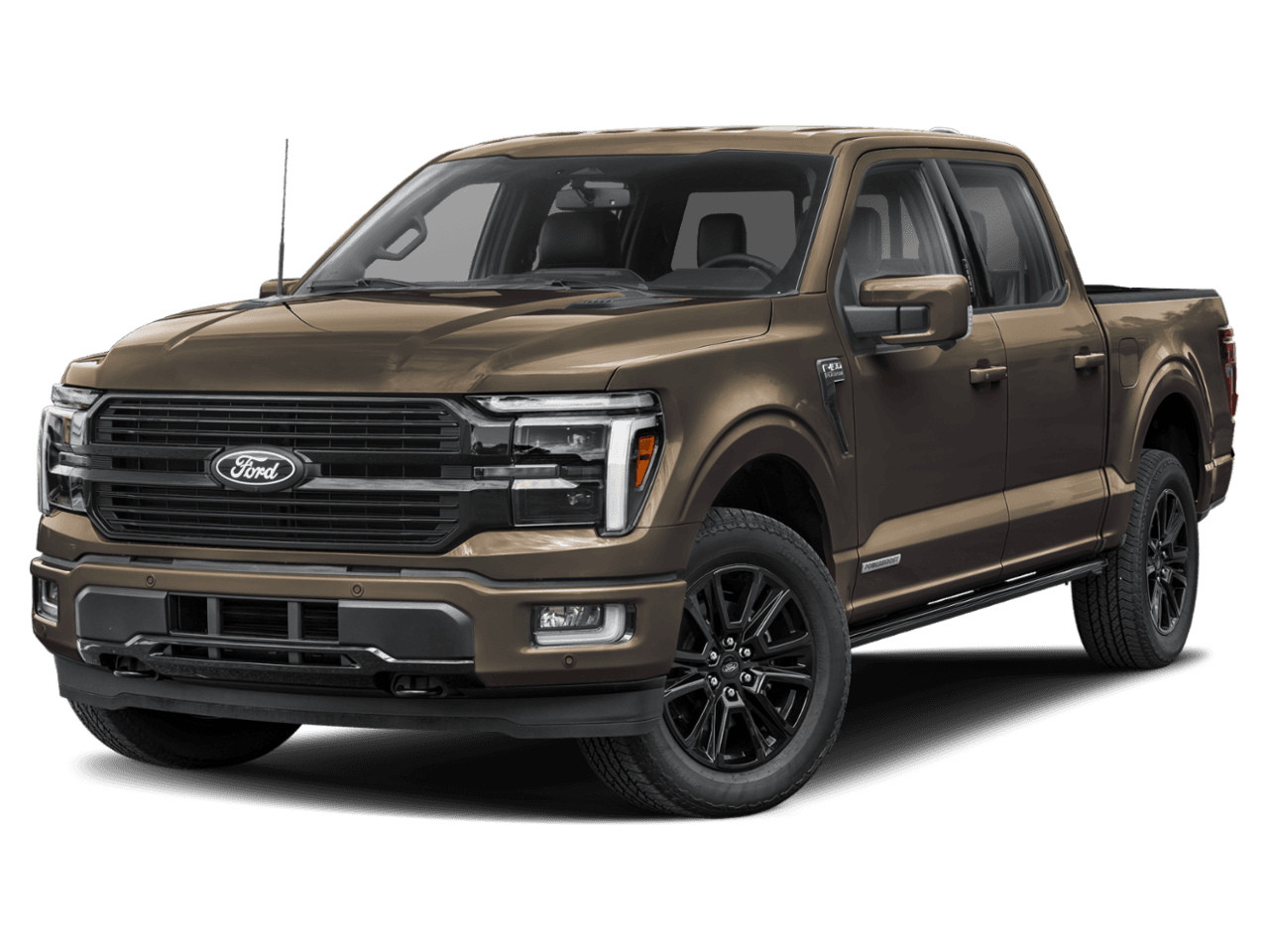2024 Ford F-150 Platinum - Front 3/4, facing to the left