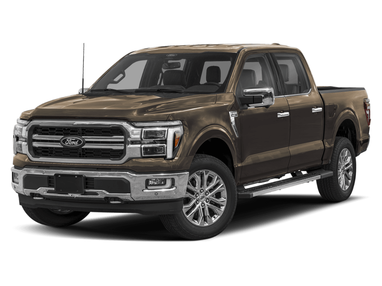 2024 Ford F-150 LARIAT - Front 3/4, facing to the left