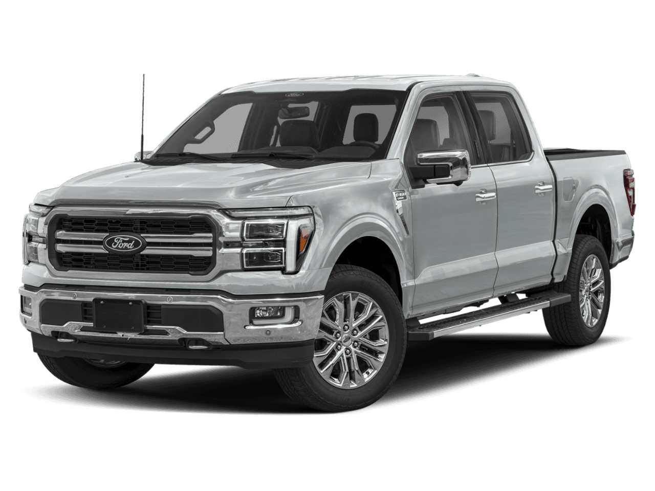 2024 Ford F-150 LARIAT - Front 3/4, facing to the left