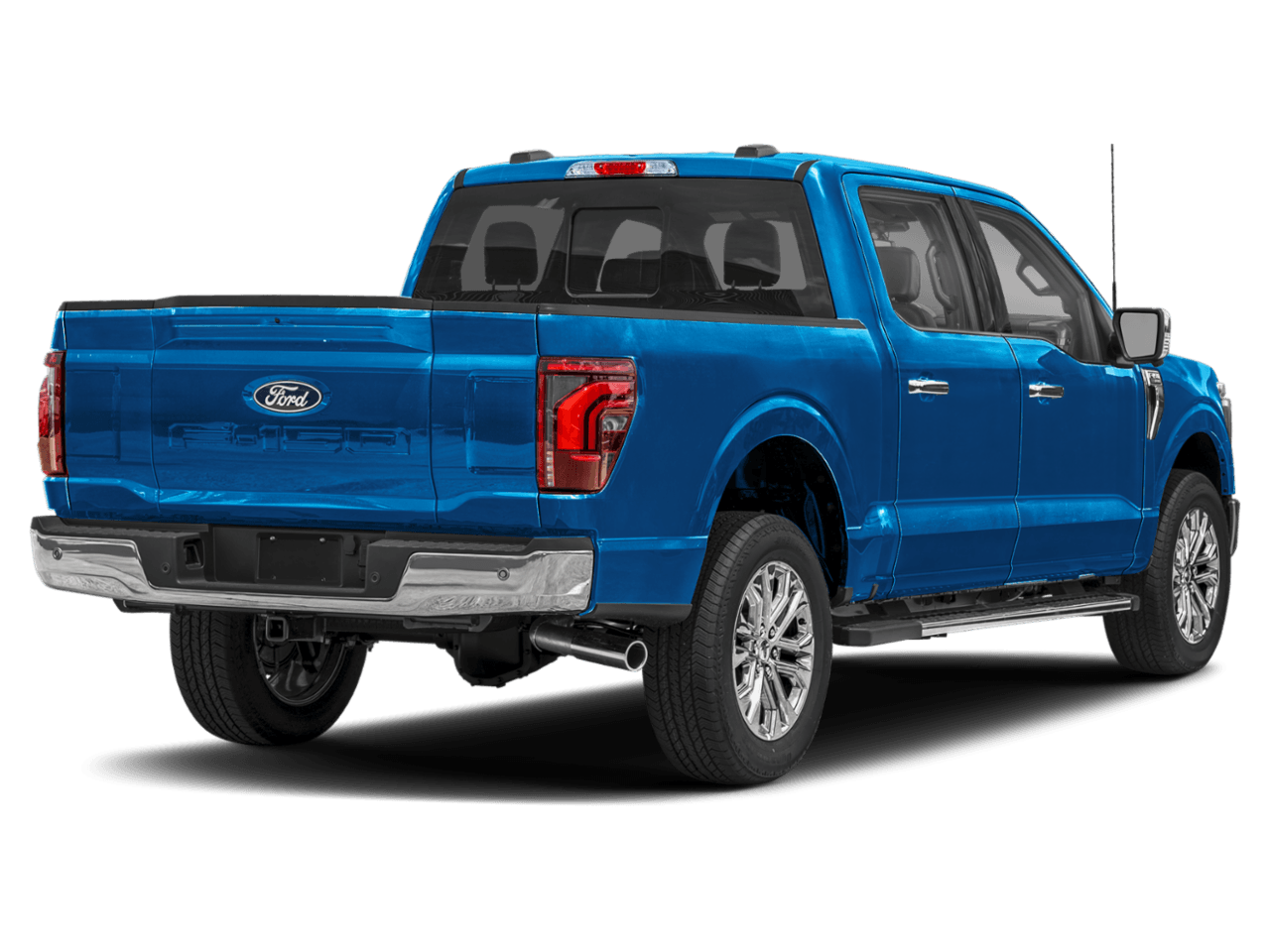 2024 Ford F-150 LARIAT - Rear 3/4, facing to the right