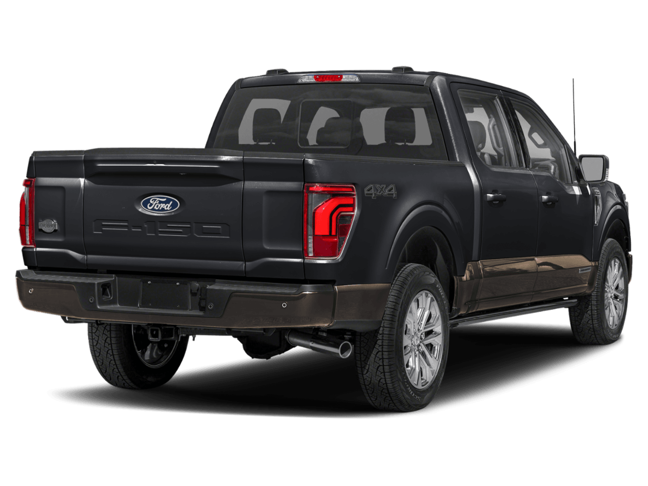 2024 Ford F-150 King - Rear 3/4, facing to the right