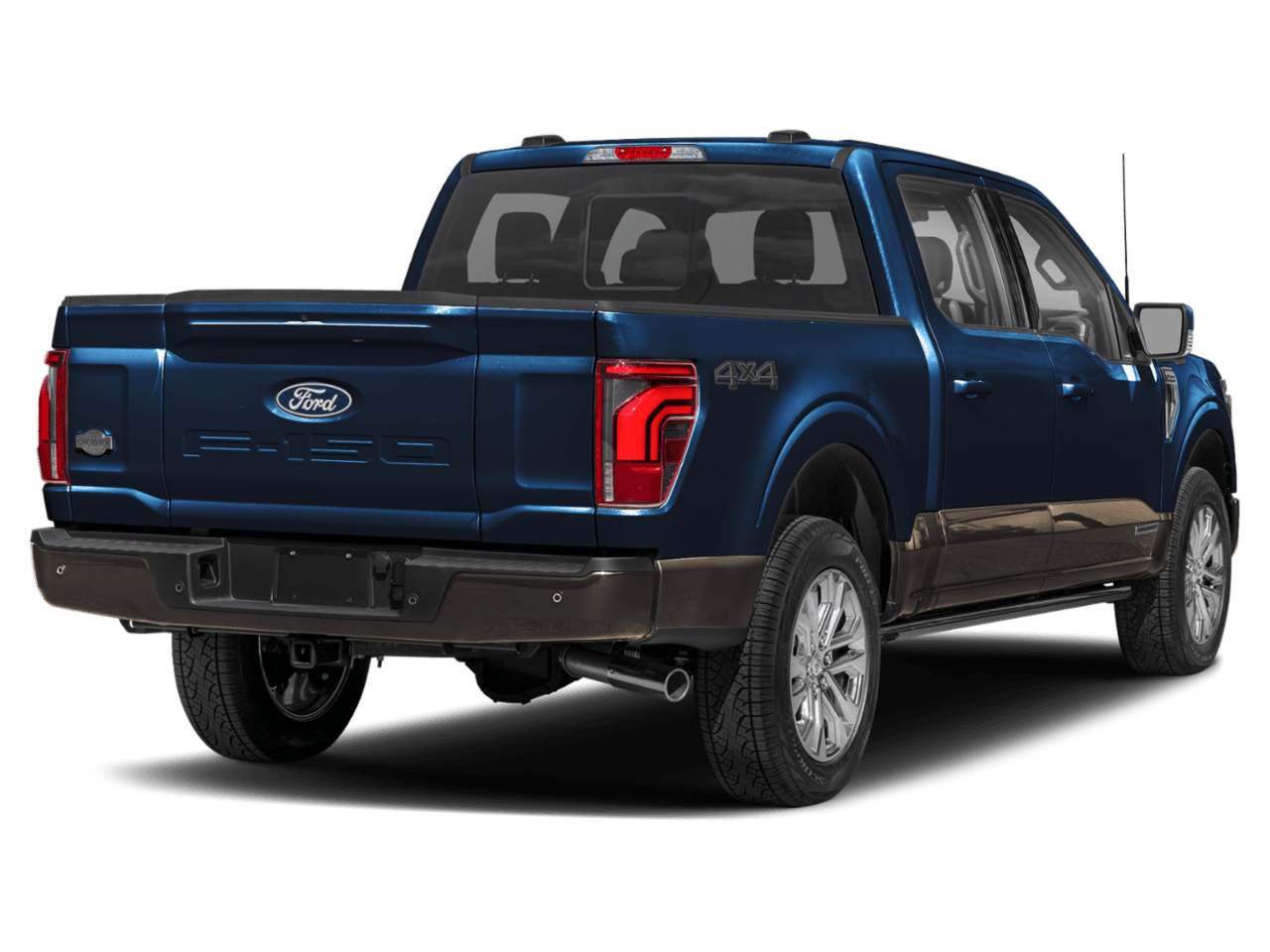2024 Ford F-150 King - Rear 3/4, facing to the right