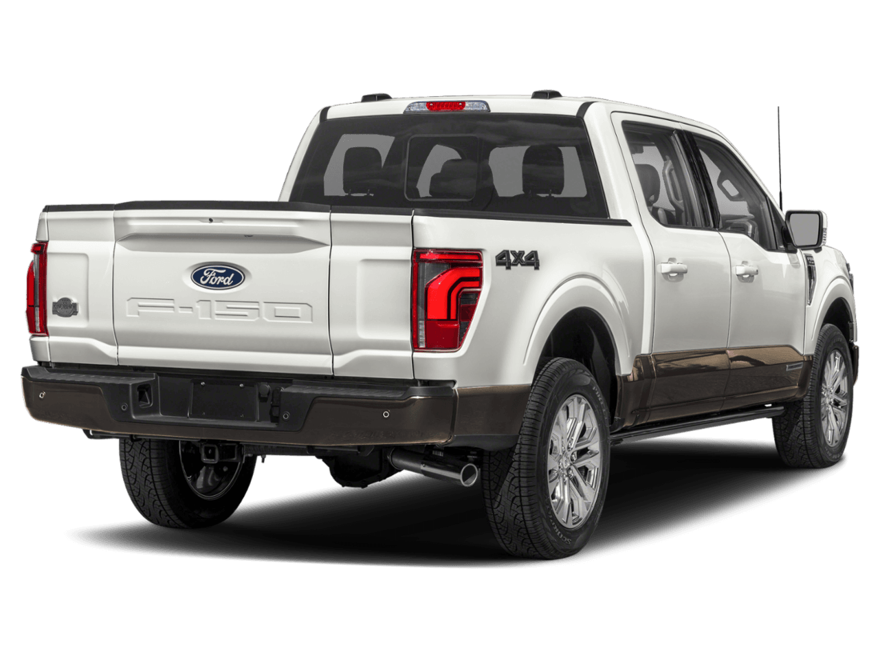 2024 Ford F-150 King - Rear 3/4, facing to the right