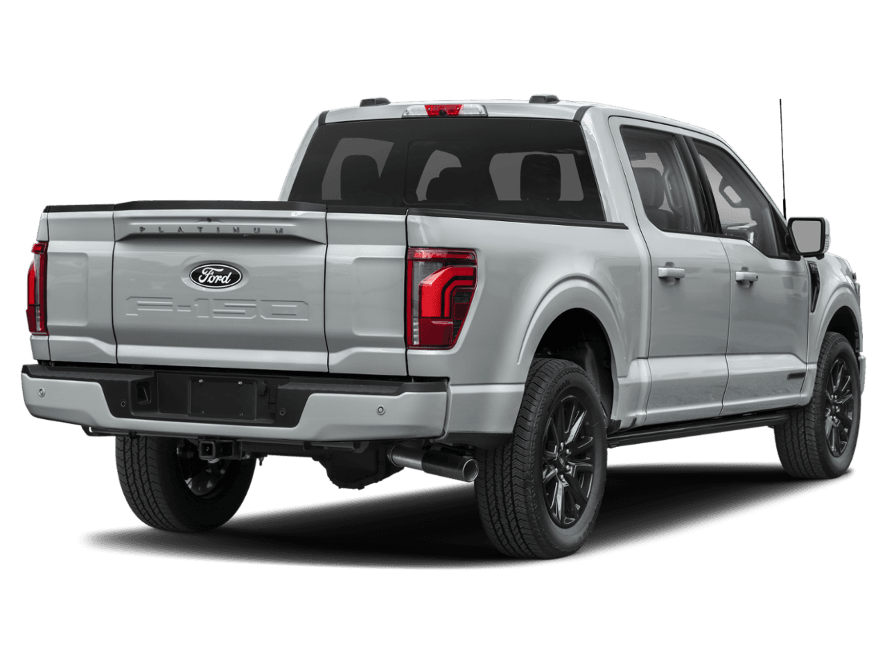 2024 Ford F-150 Platinum - Rear 3/4, facing to the right