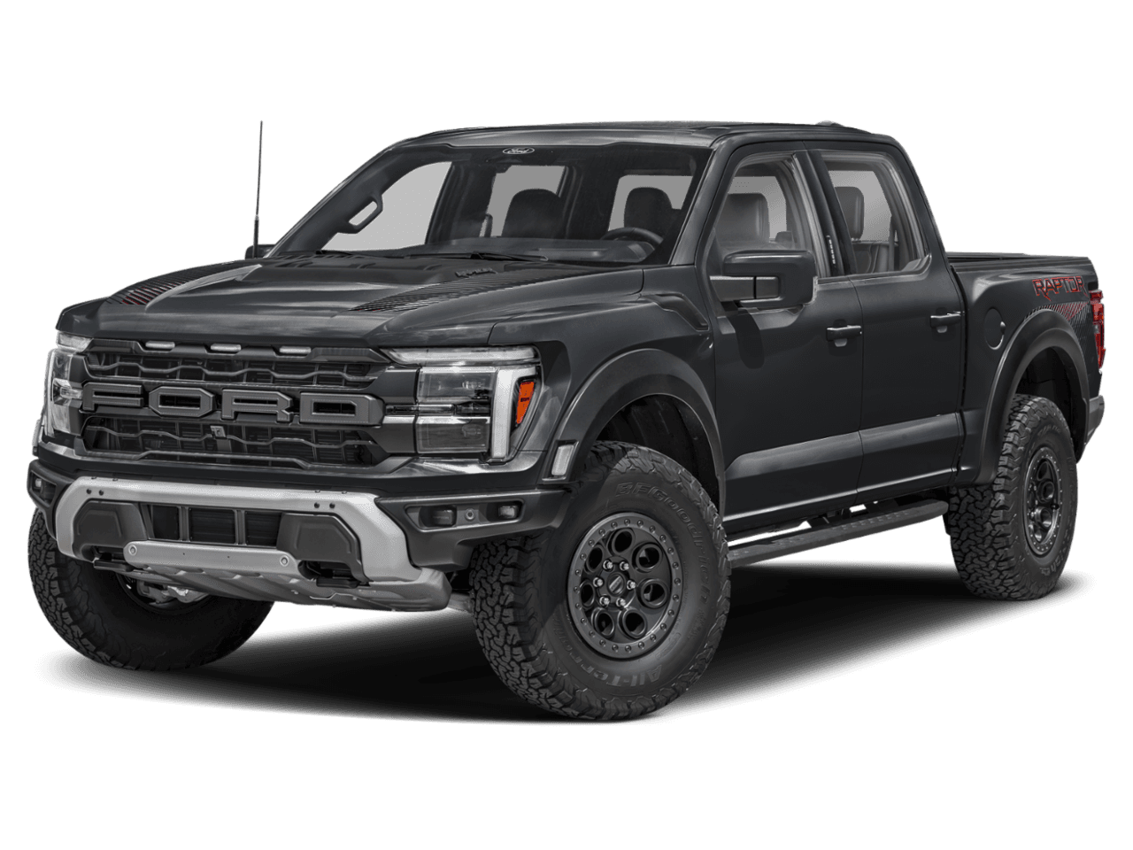 2024 Ford F-150 Raptor - Front 3/4, facing to the left