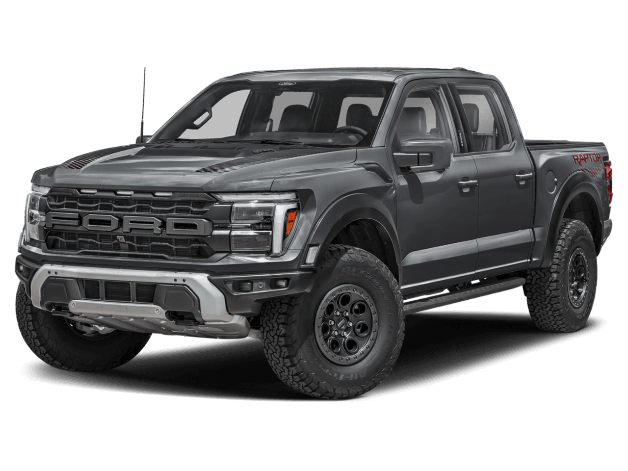 2024 Ford F-150 Raptor - Front 3/4, facing to the left
