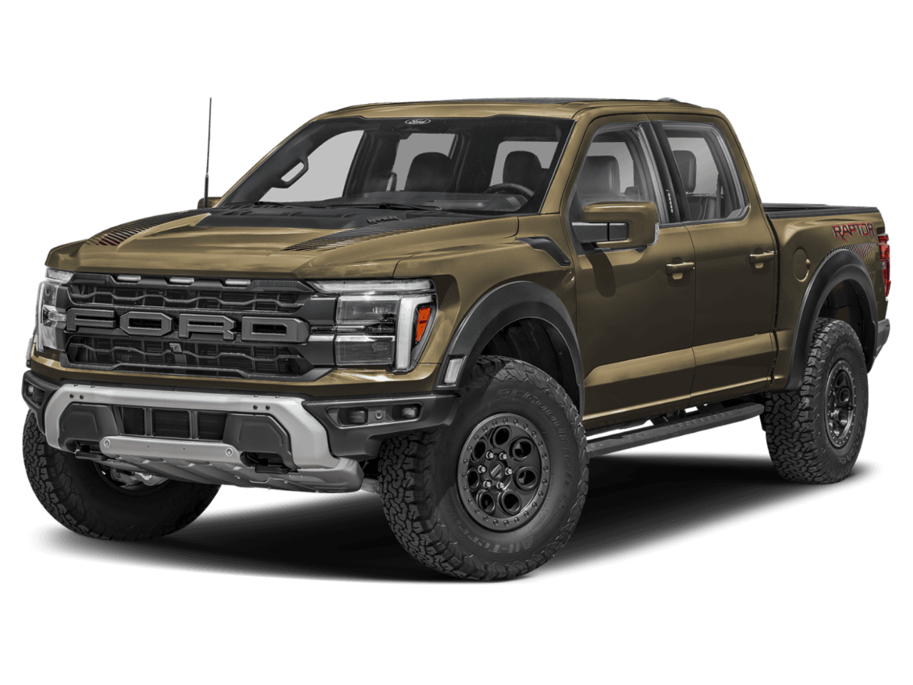 2024 Ford F-150 Raptor - Front 3/4, facing to the left