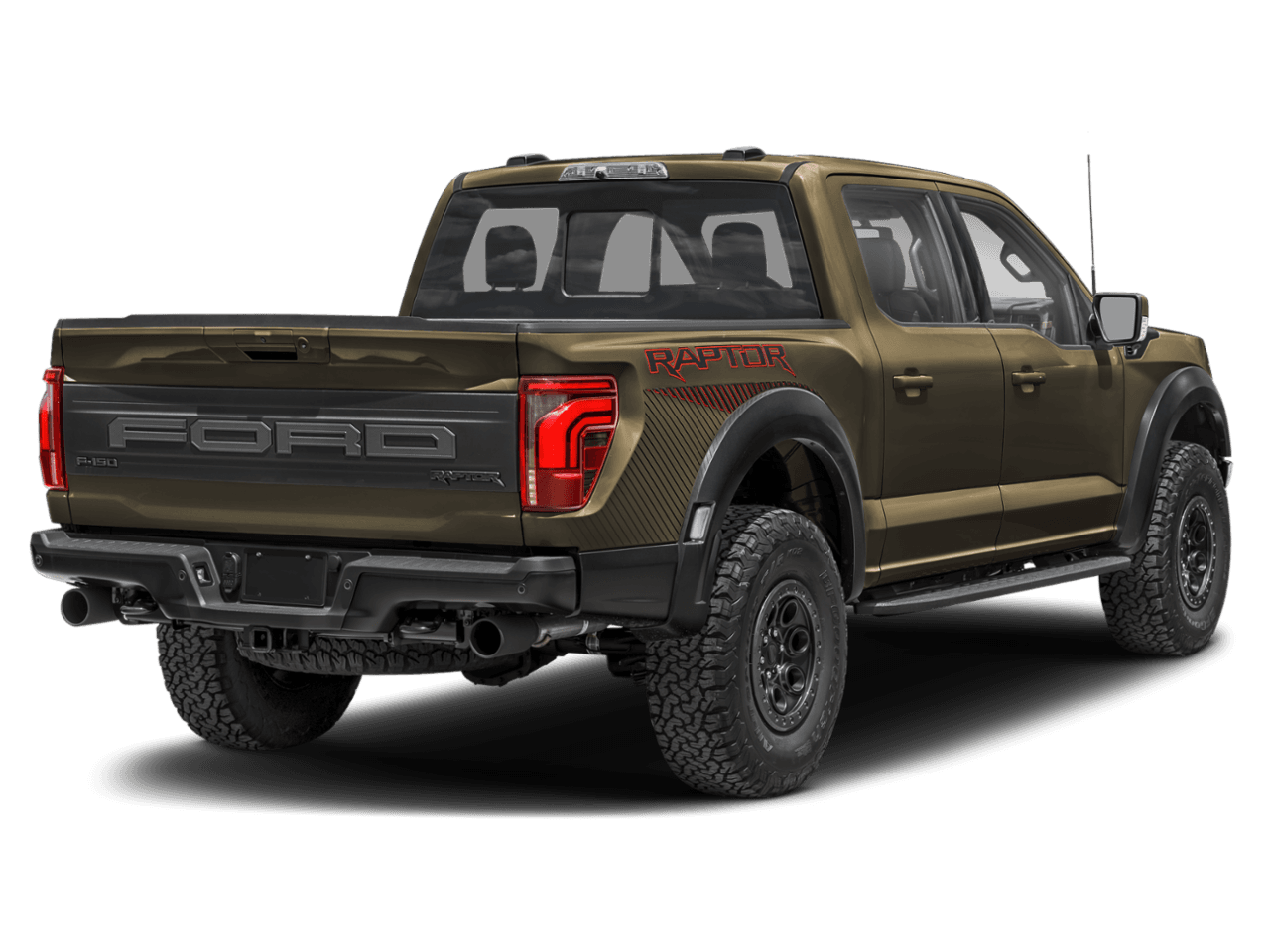 2024 Ford F-150 Raptor - Rear 3/4, facing to the right
