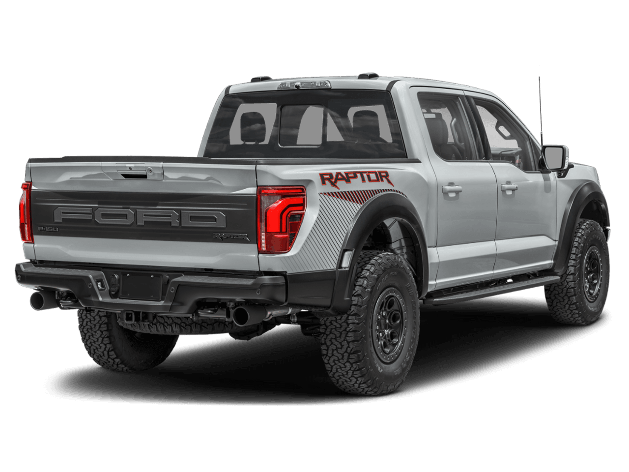 2024 Ford F-150 Raptor - Rear 3/4, facing to the right