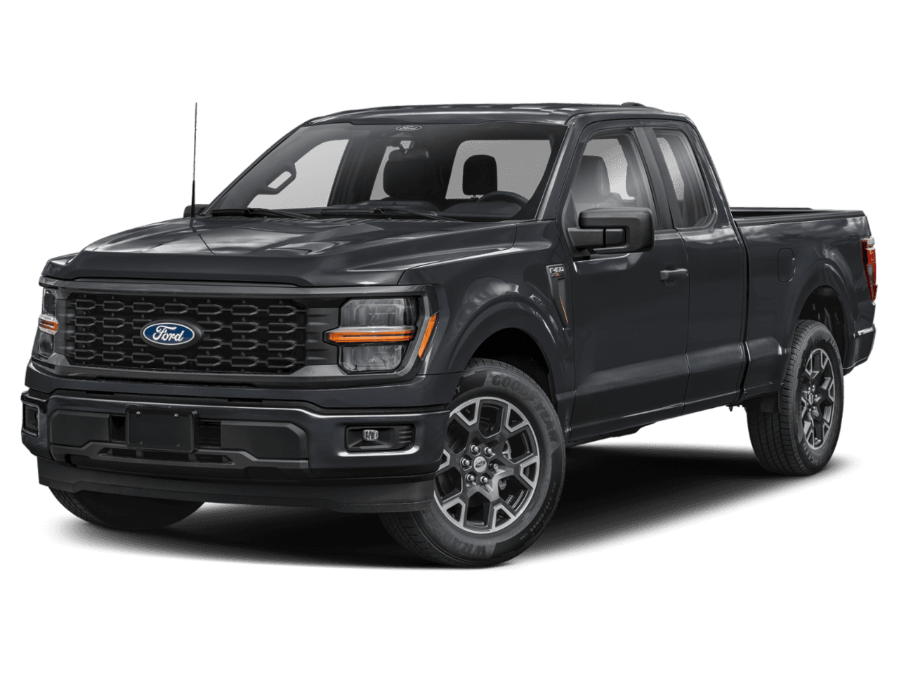 2024 Ford F-150 STX - Front 3/4, facing to the left