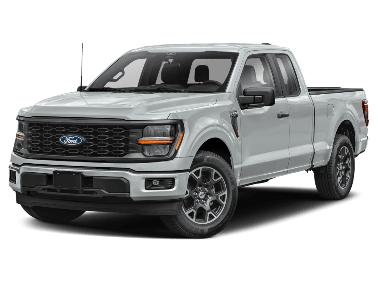2024 Ford F-150 STX - Front 3/4, facing to the left