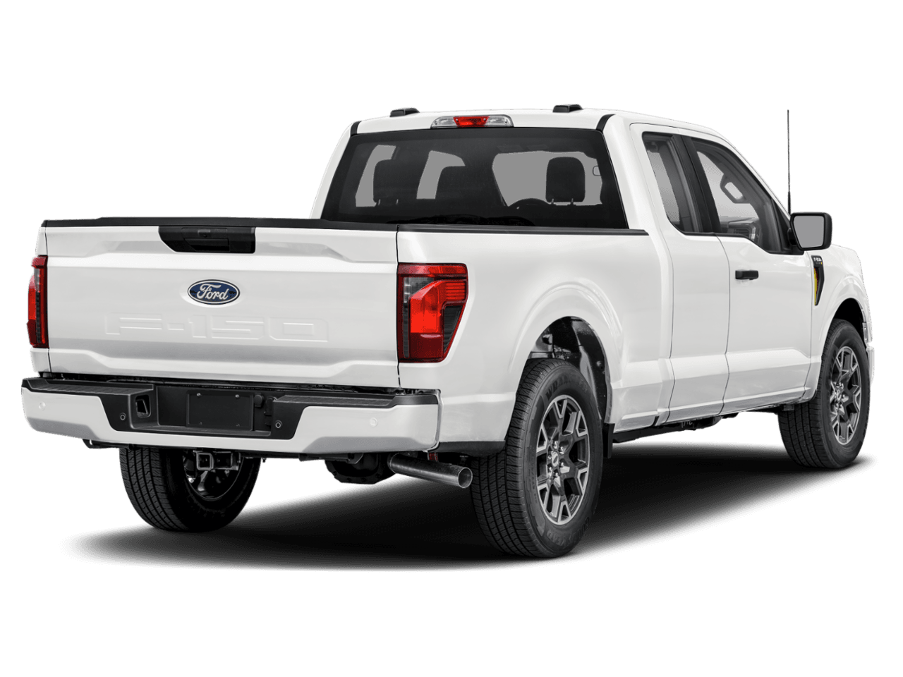 2024 Ford F-150 STX - Rear 3/4, facing to the right