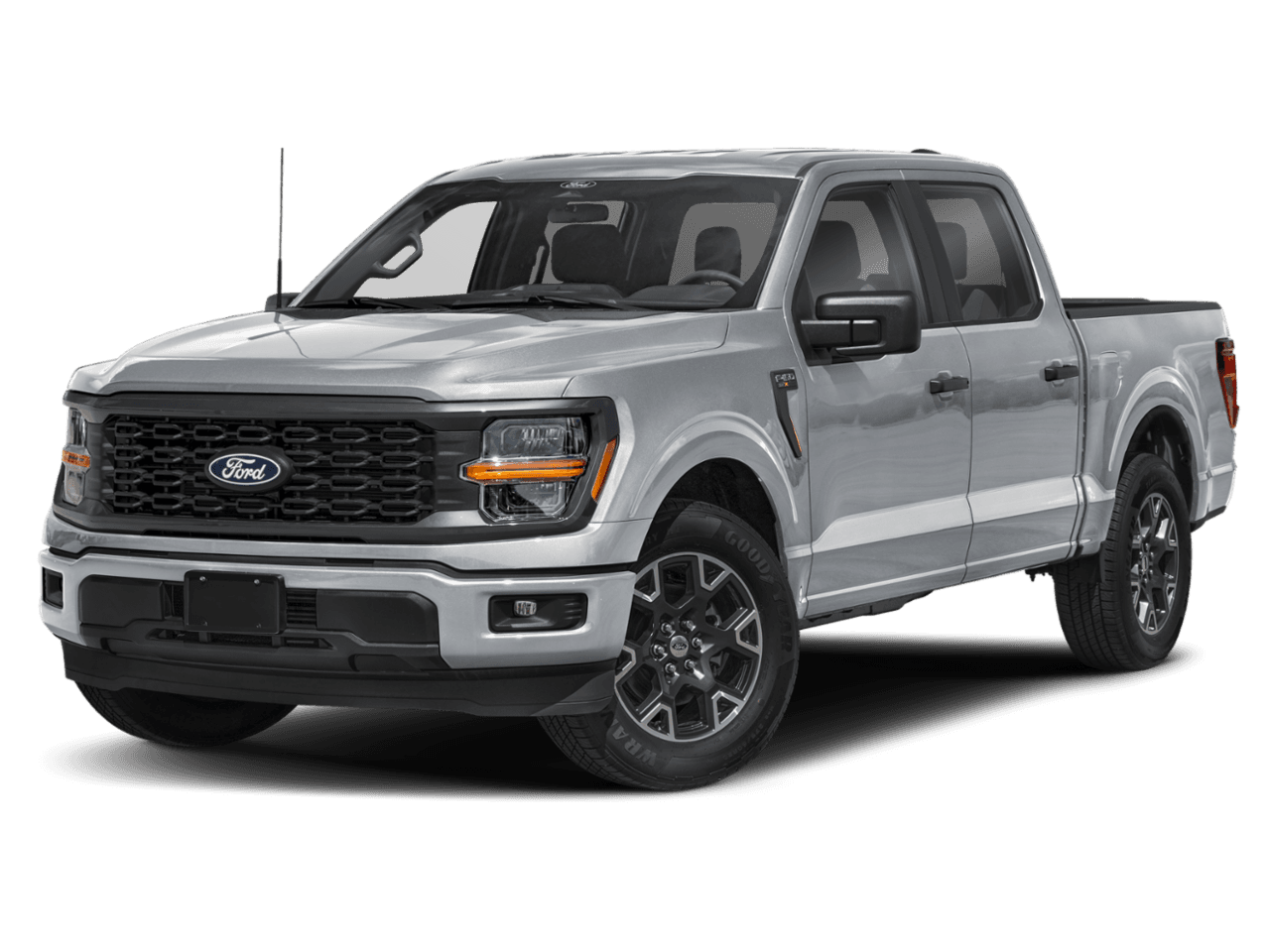 2024 Ford F-150 STX - Front 3/4, facing to the left