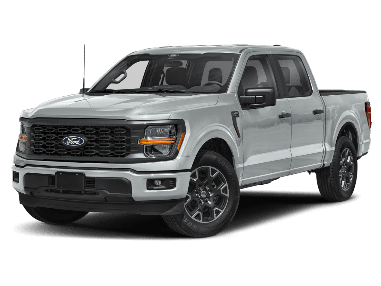 2024 Ford F-150 STX - Front 3/4, facing to the left