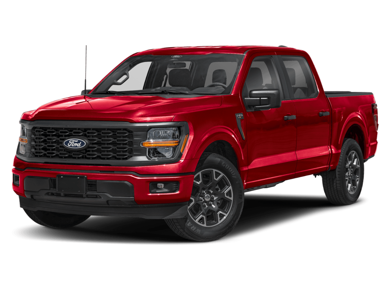 2024 Ford F-150 STX - Front 3/4, facing to the left