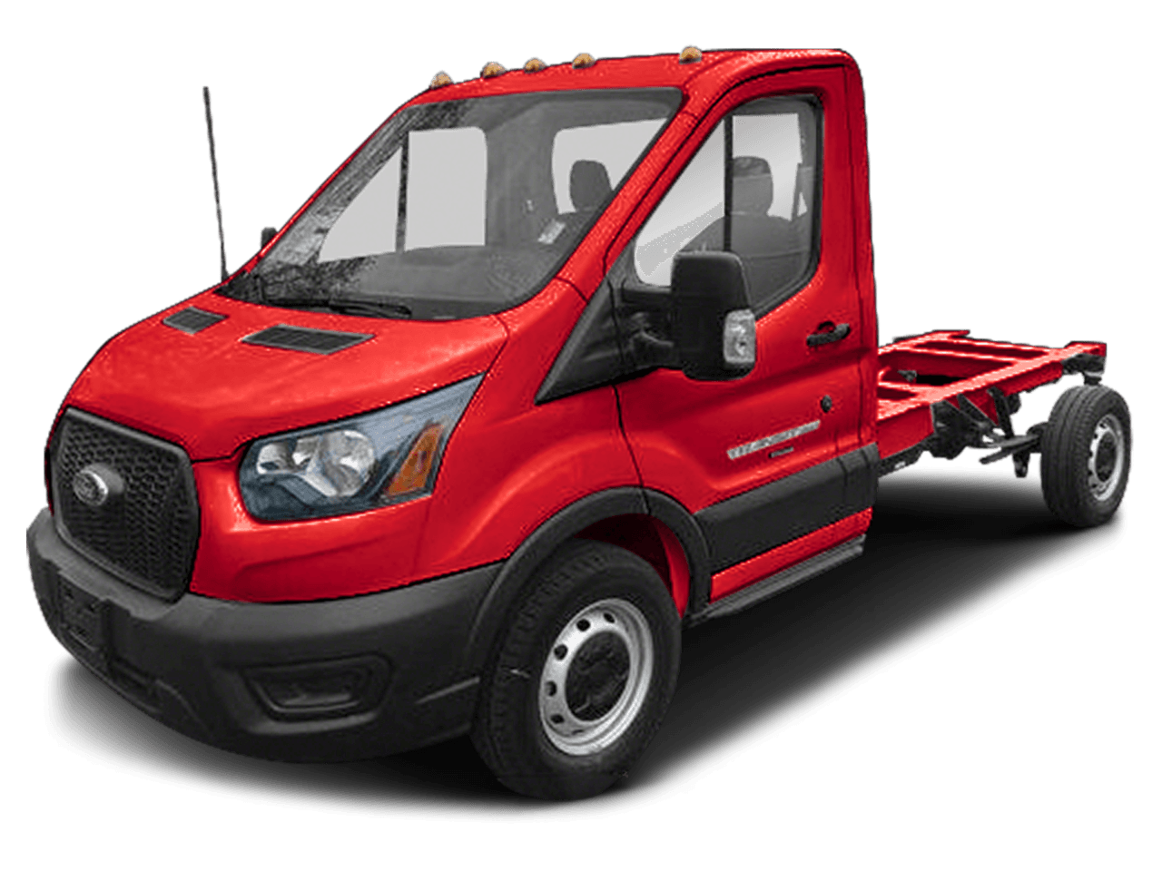 2024 Ford Transit Chassis T-350 - Front 3/4, facing to the left