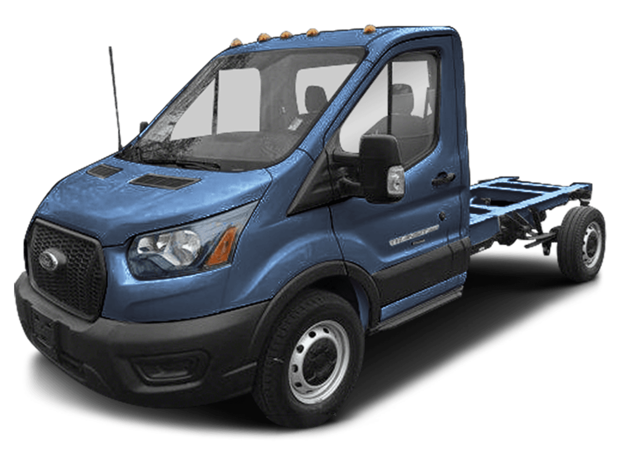 2024 Ford Transit Chassis T-350 - Front 3/4, facing to the left