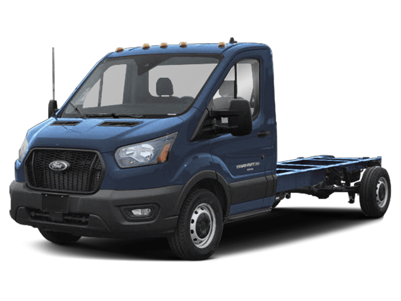 2024 Ford Transit Cutaway T-350 - Front 3/4, facing to the left