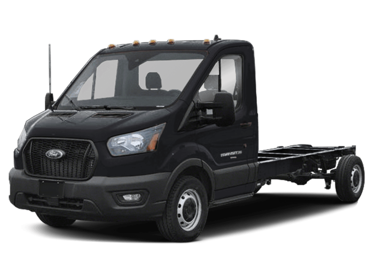 2024 Ford Transit Cutaway T-350 - Front 3/4, facing to the left