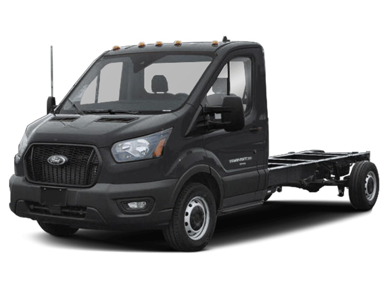 2024 Ford Transit Cutaway T-350 - Front 3/4, facing to the left