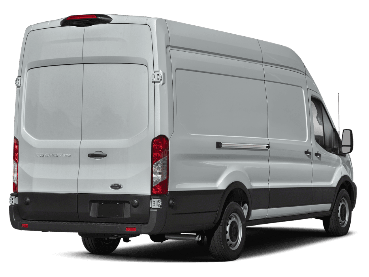 2024 Ford Transit Cargo Van T-350 - Rear 3/4, facing to the right