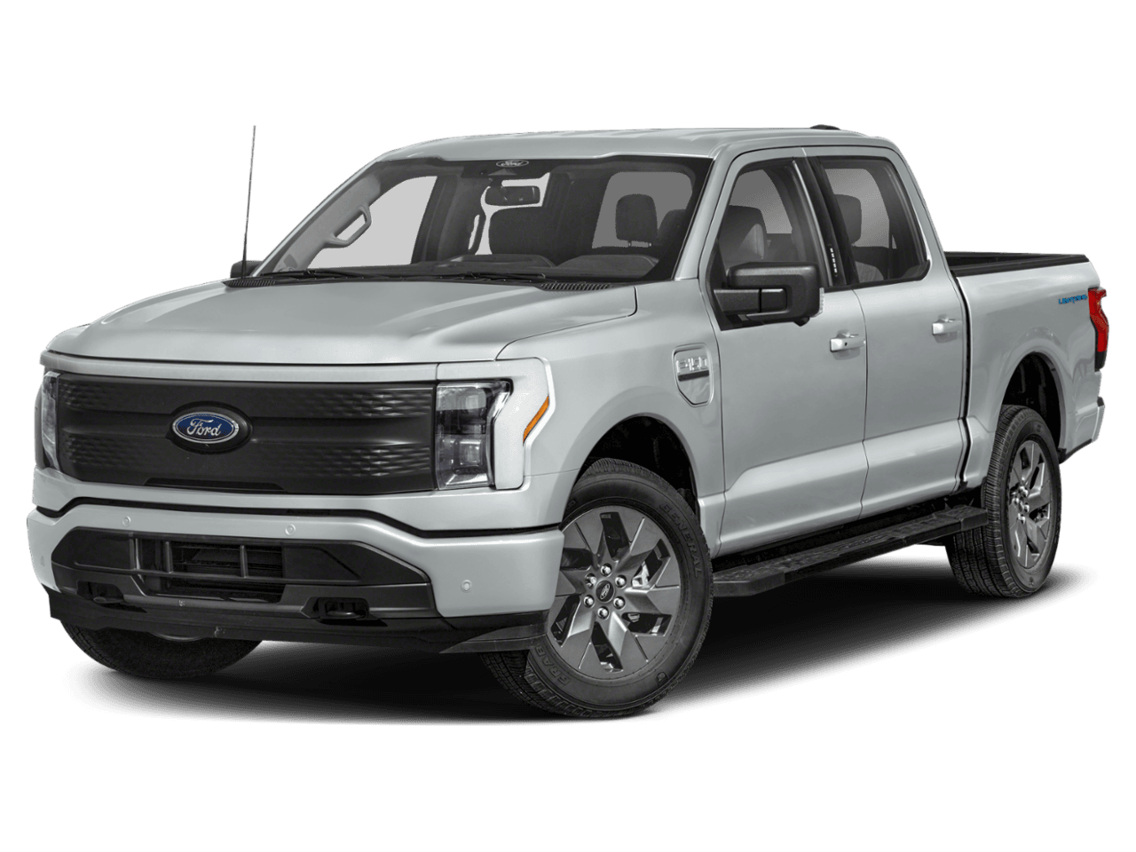 2024 Ford F-150 Lightning XLT - Front 3/4, facing to the left