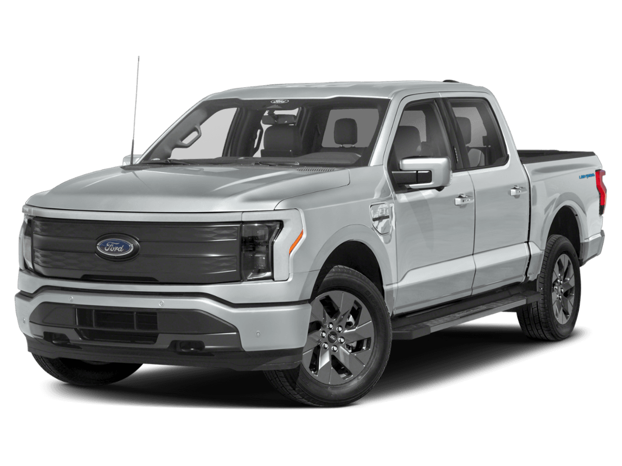 2024 Ford F-150 Lightning LARIAT - Front 3/4, facing to the left