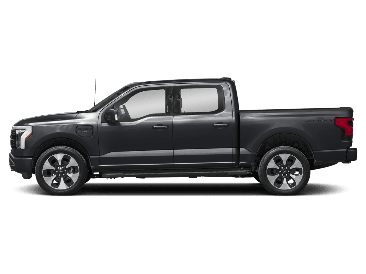 2024 Ford F-150 Lightning Platinum - Profile, facing to the left
