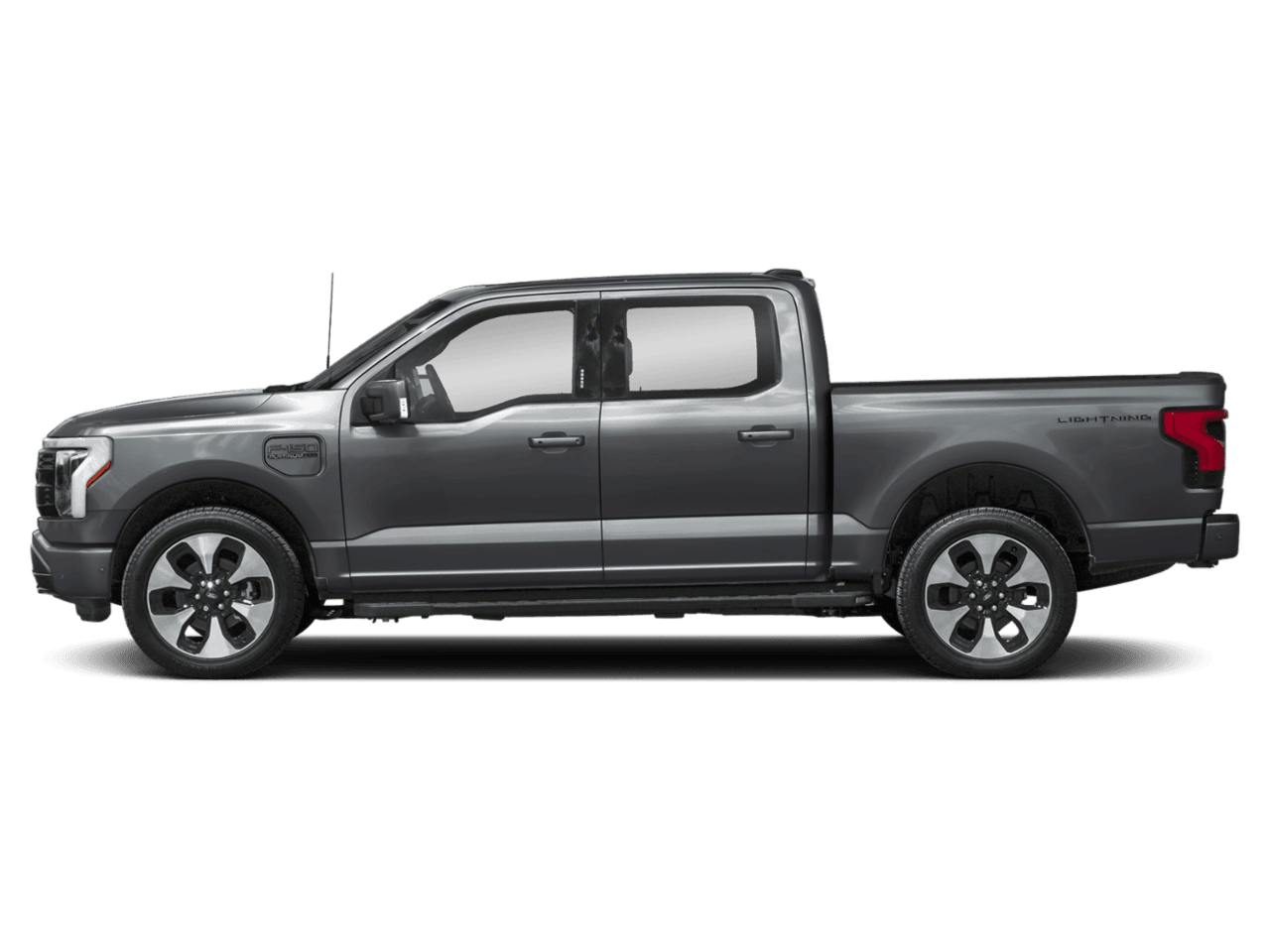 2024 Ford F-150 Lightning Platinum - Profile, facing to the left