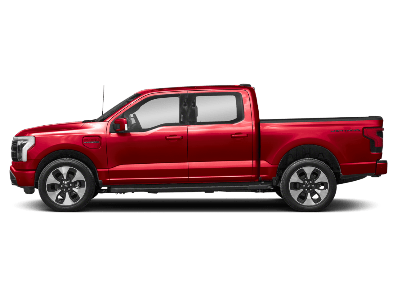 2024 Ford F-150 Lightning Platinum - Profile, facing to the left