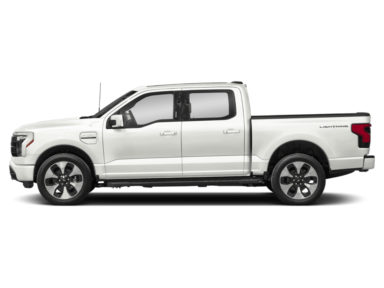 2024 Ford F-150 Lightning Platinum - Profile, facing to the left