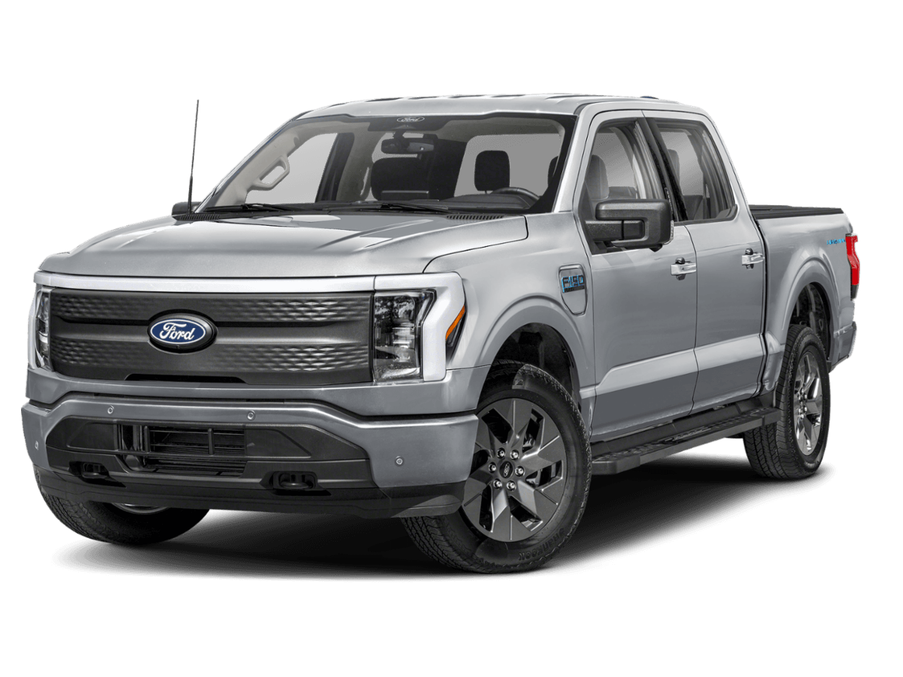 2024 Ford F-150 Lightning Flash - Front 3/4, facing to the left