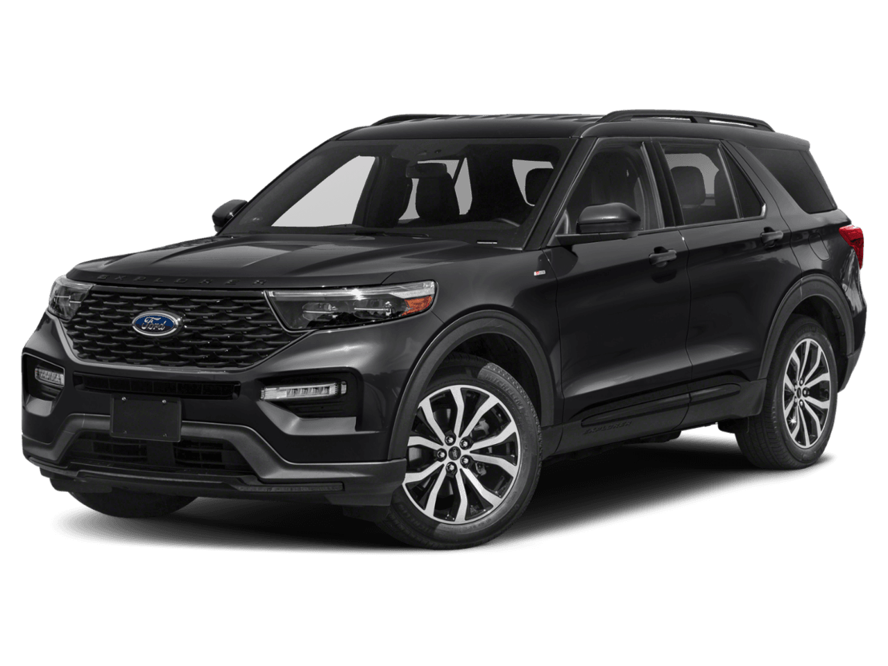 2024 Ford Explorer Base - Front 3/4, facing to the left