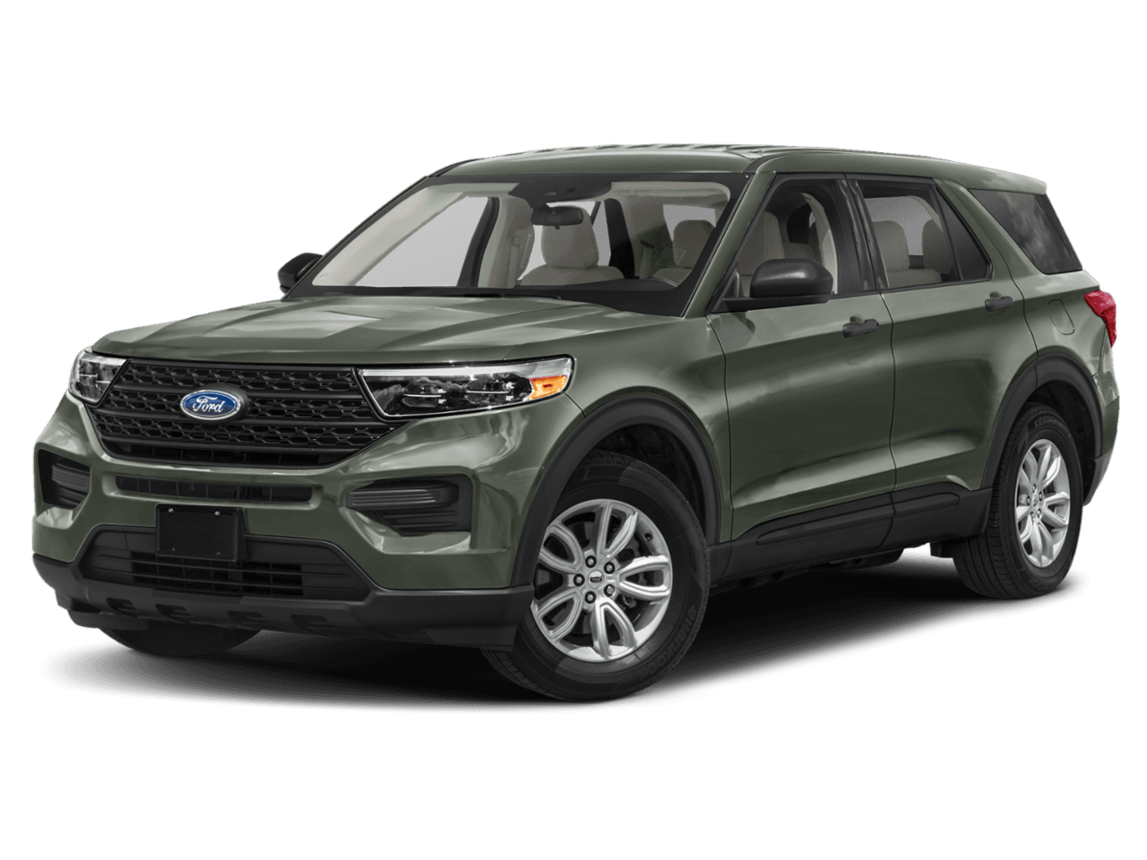2024 Ford Explorer Base - Front 3/4, facing to the left
