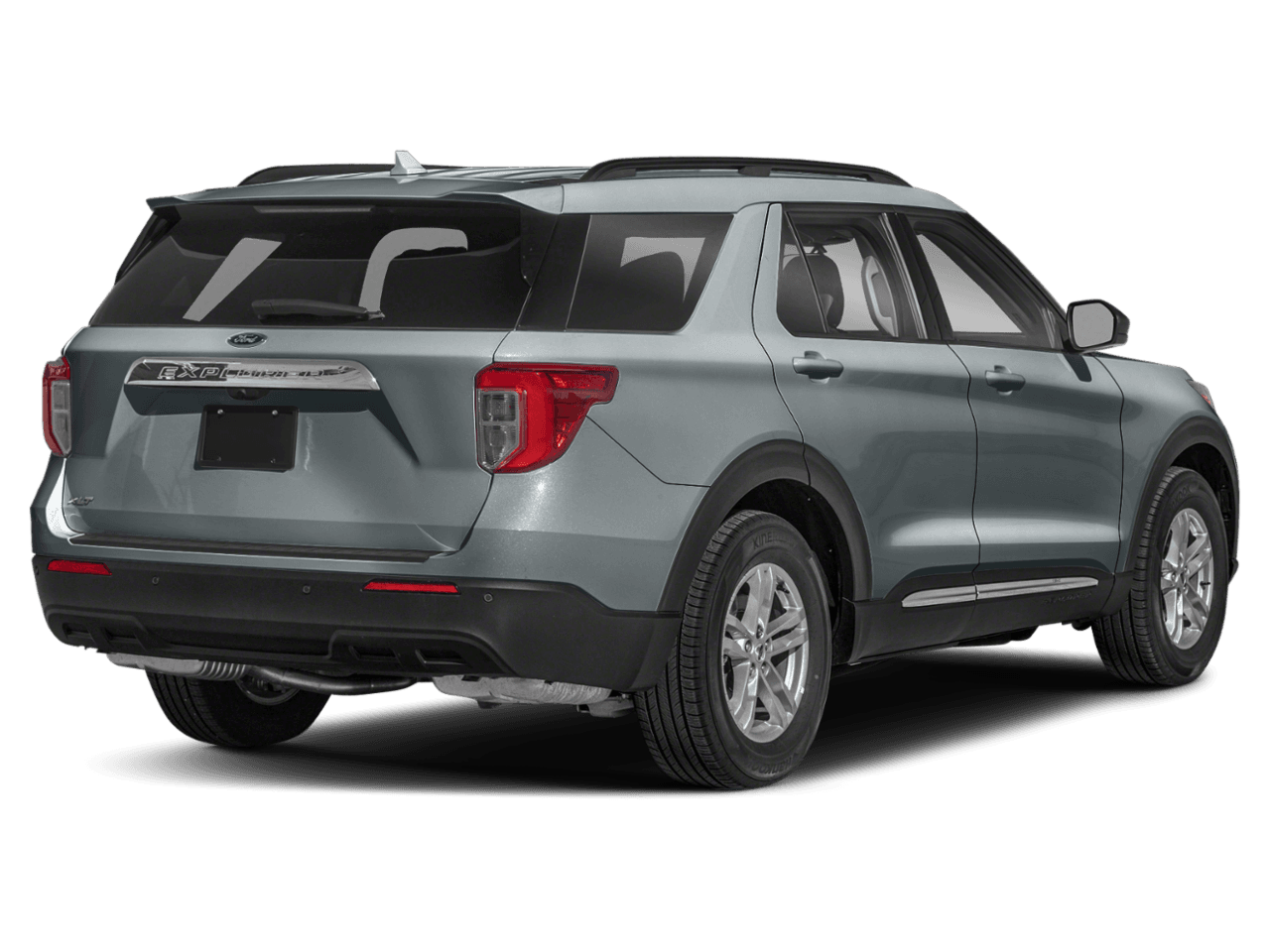 2024 Ford Explorer XLT - Rear 3/4, facing to the right