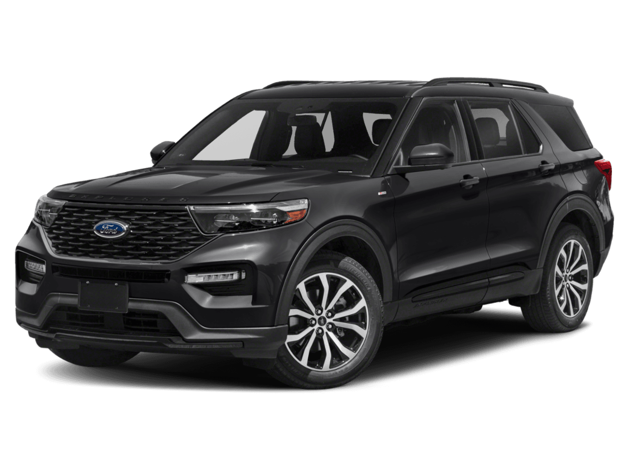 2024 Ford Explorer ST-Line - Front 3/4, facing to the left