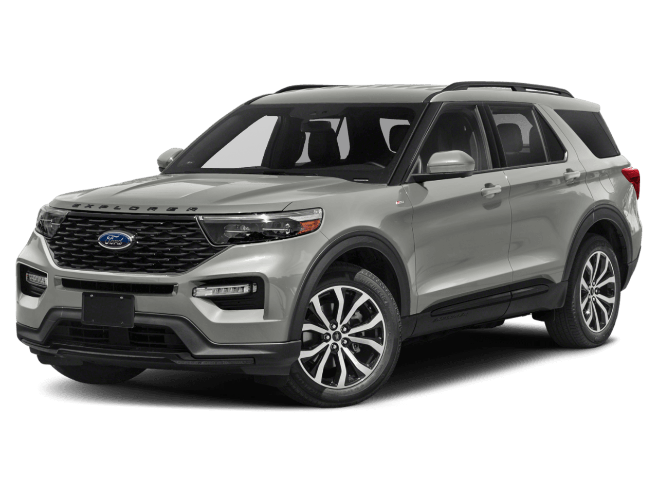 2024 Ford Explorer ST-Line - Front 3/4, facing to the left