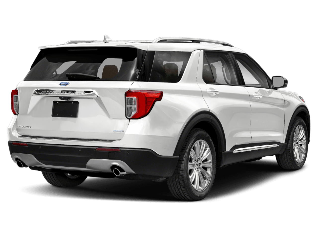 2024 Ford Explorer Limited - Rear 3/4, facing to the right