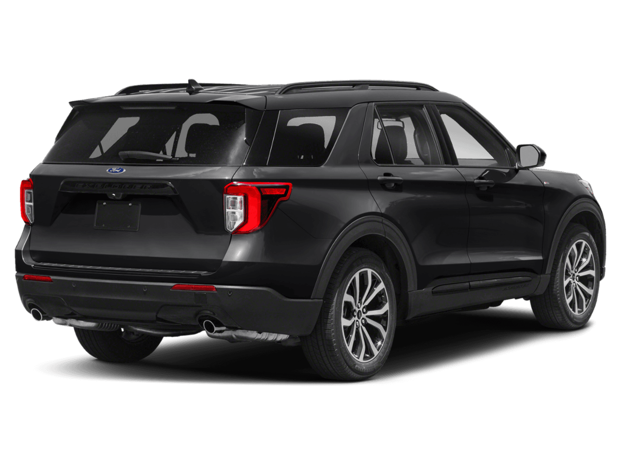 2024 Ford Explorer Base - Rear 3/4, facing to the right