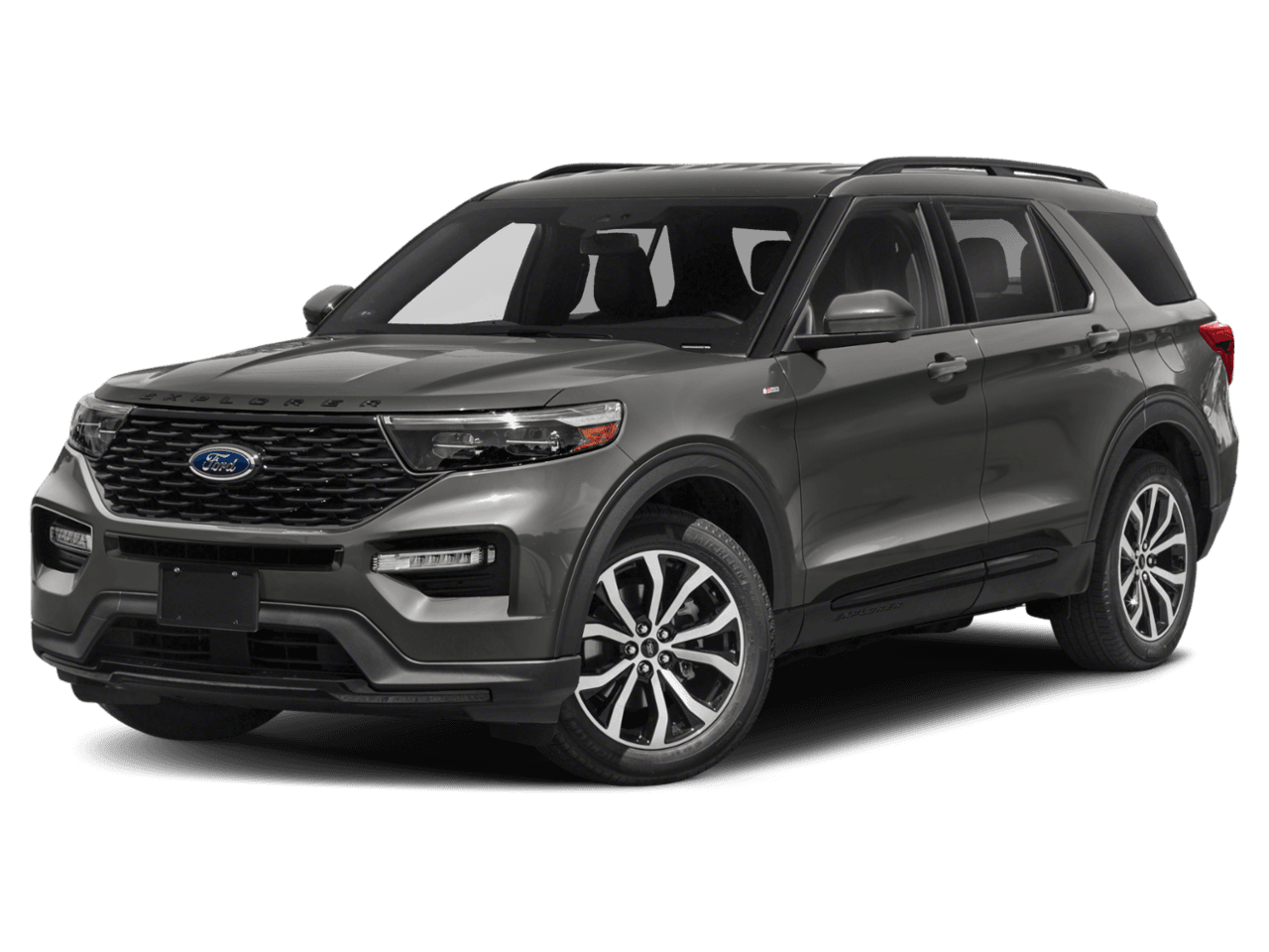 2024 Ford Explorer ST-Line - Front 3/4, facing to the left