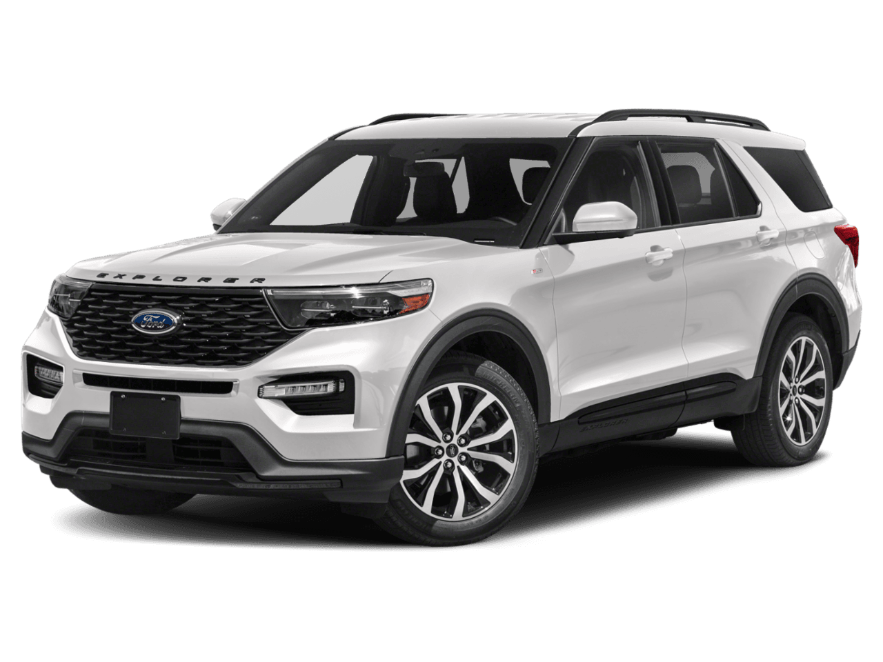 2024 Ford Explorer ST-Line - Front 3/4, facing to the left